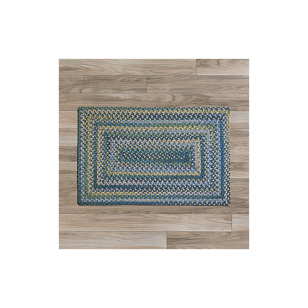 Colonial Mills Rug Ridgevale Whipple Blue Rectangle