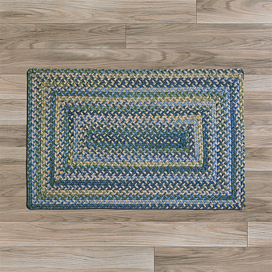 Colonial Mills Rug Ridgevale Whipple Blue Rectangle