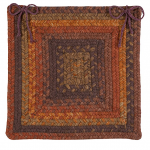 Colonial Mills Chair Pad Ridgevale Audubon Russet Chair Pad