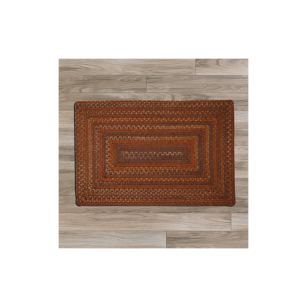 Colonial Mills Rug Ridgevale Audubon Russet Rectangle