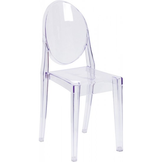 Ghost Side Chair in Transparent Crystal