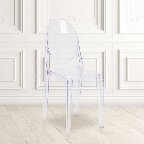 Ghost Side Chair in Transparent Crystal