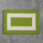 Colonial Mills Rug Rope Walk Bright Green Square