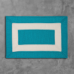 Colonial Mills Rug Rope Walk Turquoise Runner (Rectangle)