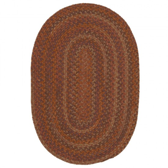 Colonial Mills Rug Rustica Audubon Russet Runner (Oval)