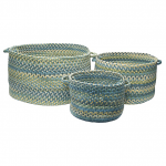 Colonial Mills Basket Rustica Whipple Blue Round