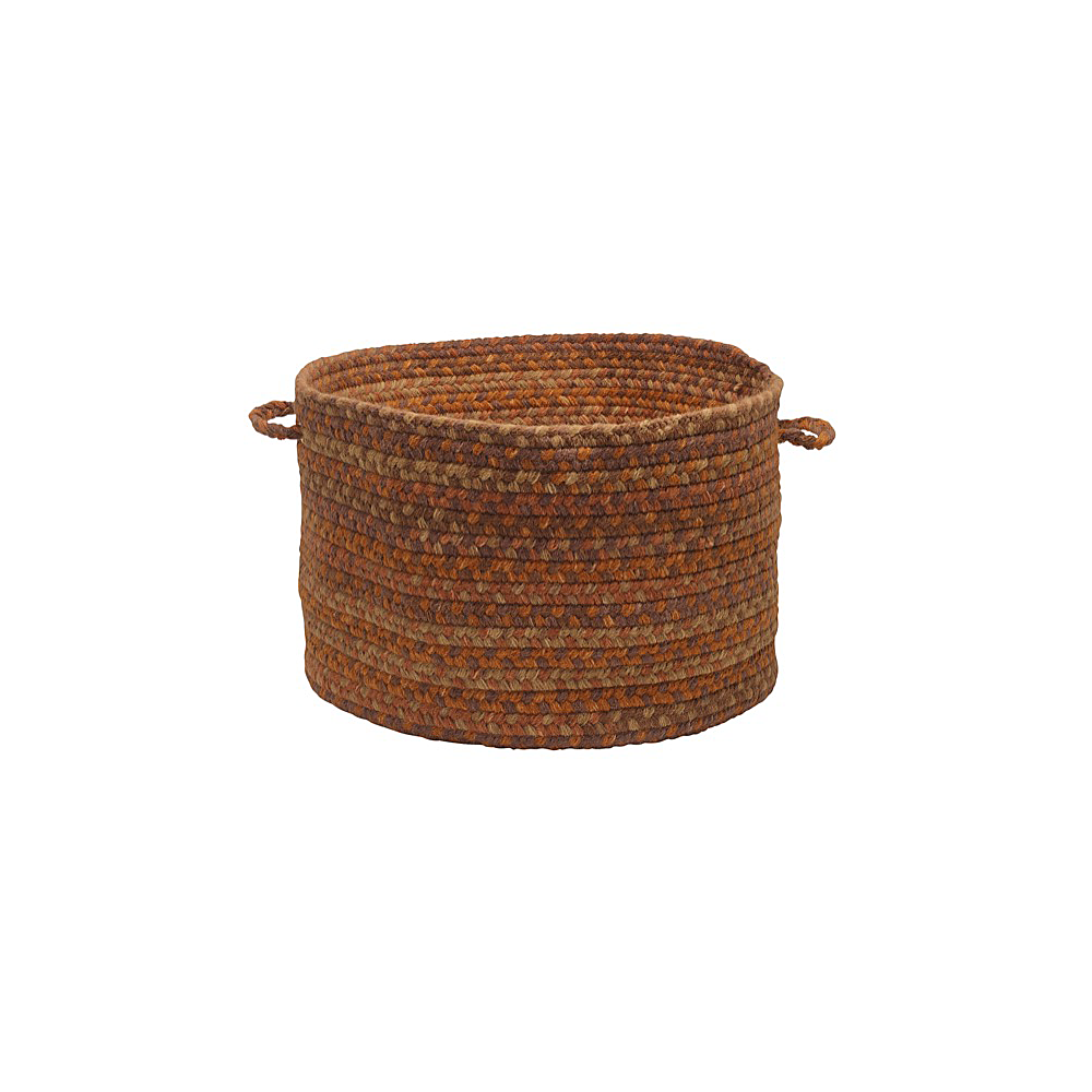 Colonial Mills Basket Rustica Audubon Russet Round