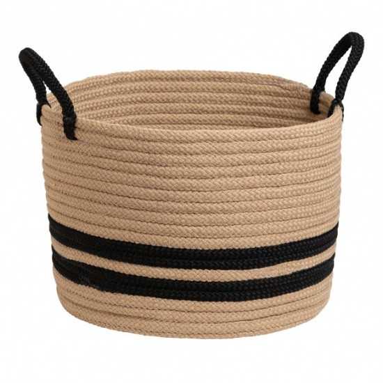 Colonial Mills Basket San Marino Black Round