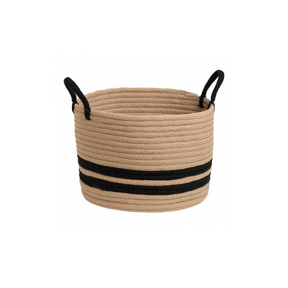 Colonial Mills Basket San Marino Black Round