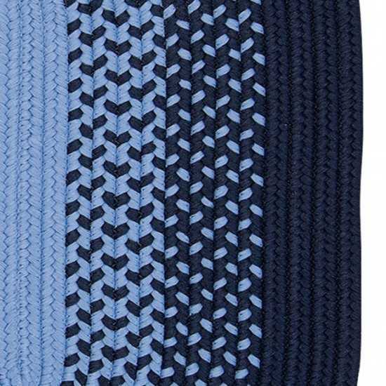 Colonial Mills Rug Seadog Bright Navy Blue Oval