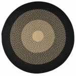 Colonial Mills Rug Seadog Bright Black Round