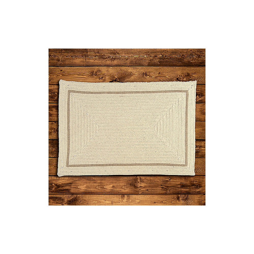 Colonial Mills Rug Shear Natural Canvas Rectangle