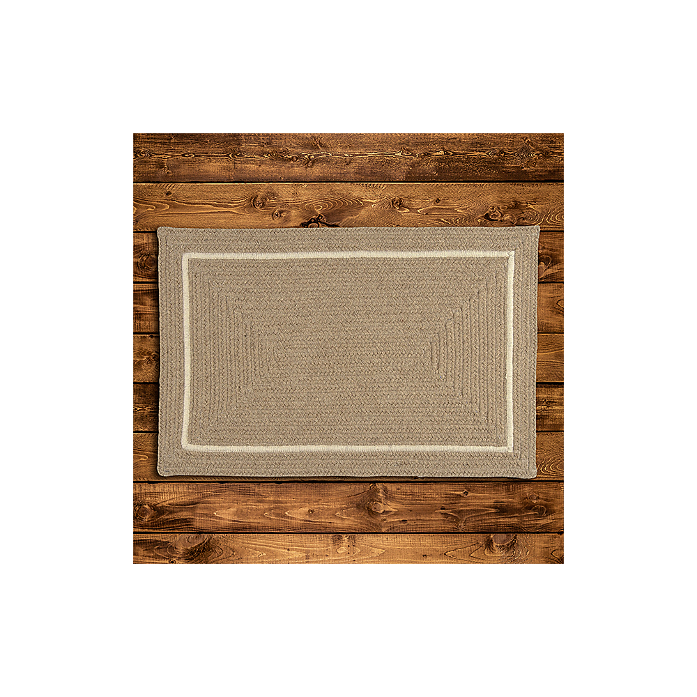 Colonial Mills Rug Shear Natural Muslin Runner (Rectangle)