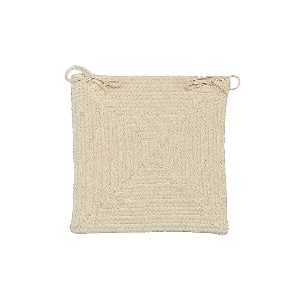 Colonial Mills Chair Pad Shear Natural Canvas Chair Pad