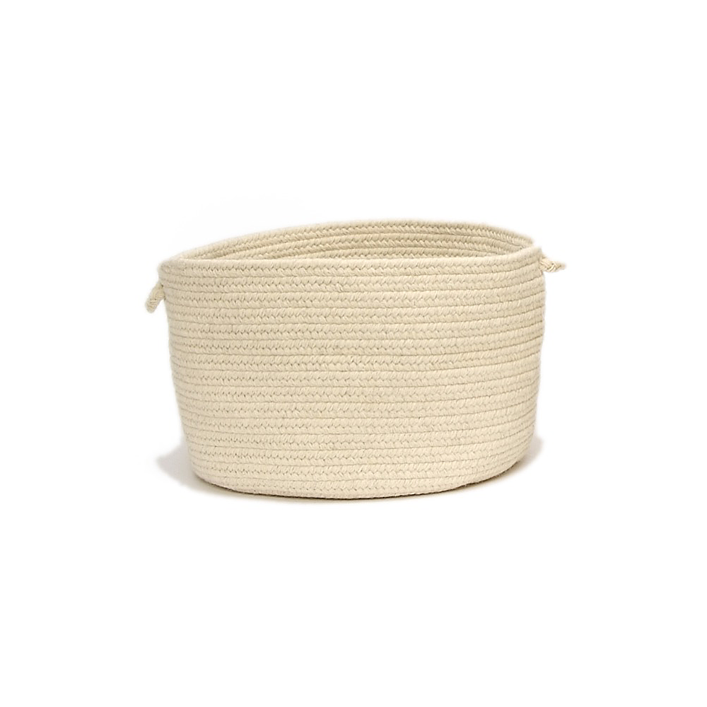 Colonial Mills Basket Shear Natural Canvas Round