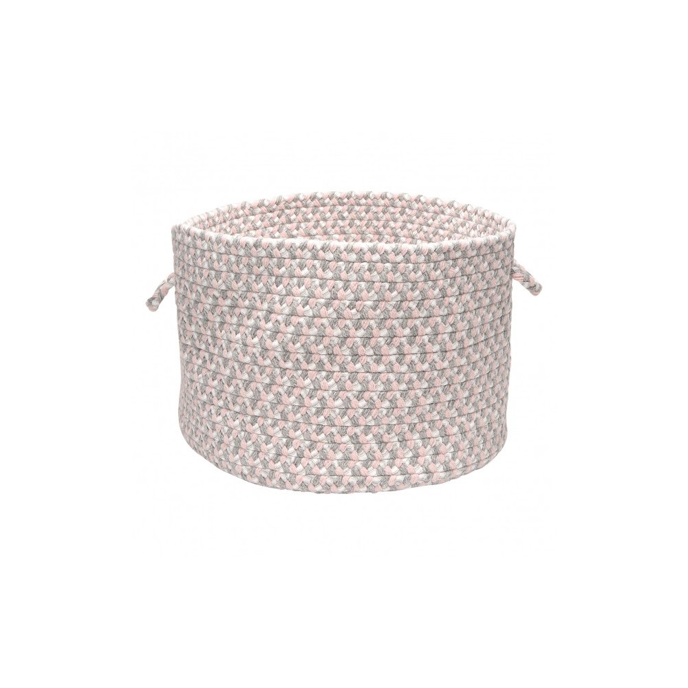 Colonial Mills Basket Sidney Nursery Petal Grey Round