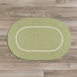 Colonial Mills Rug Silhouette Celery Oval