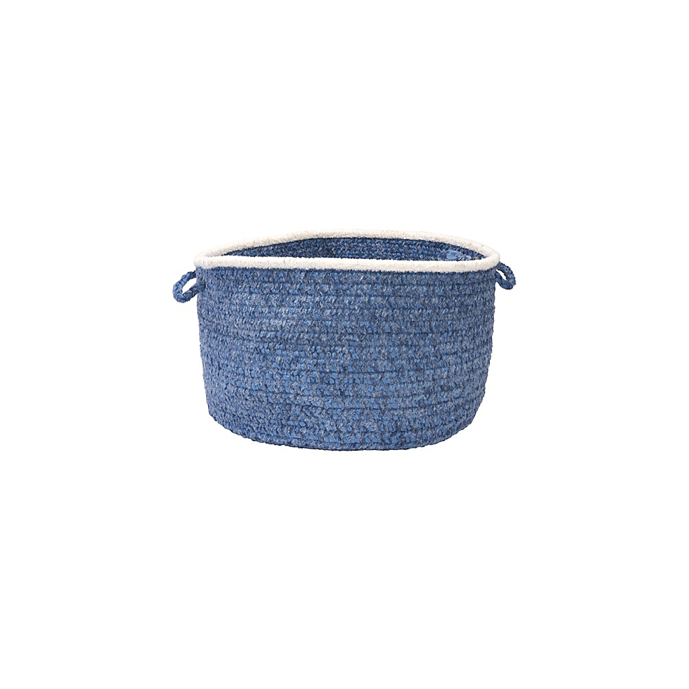 Colonial Mills Basket Silhouette Blue Ice Round