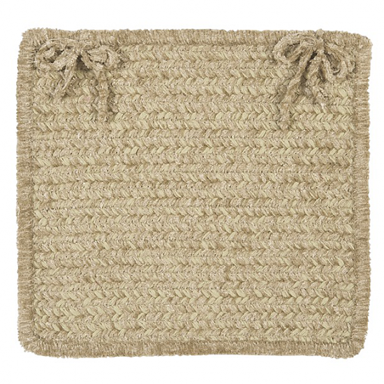 Colonial Mills Chair Pad Simple Chenille Sprout Green Chair Pad