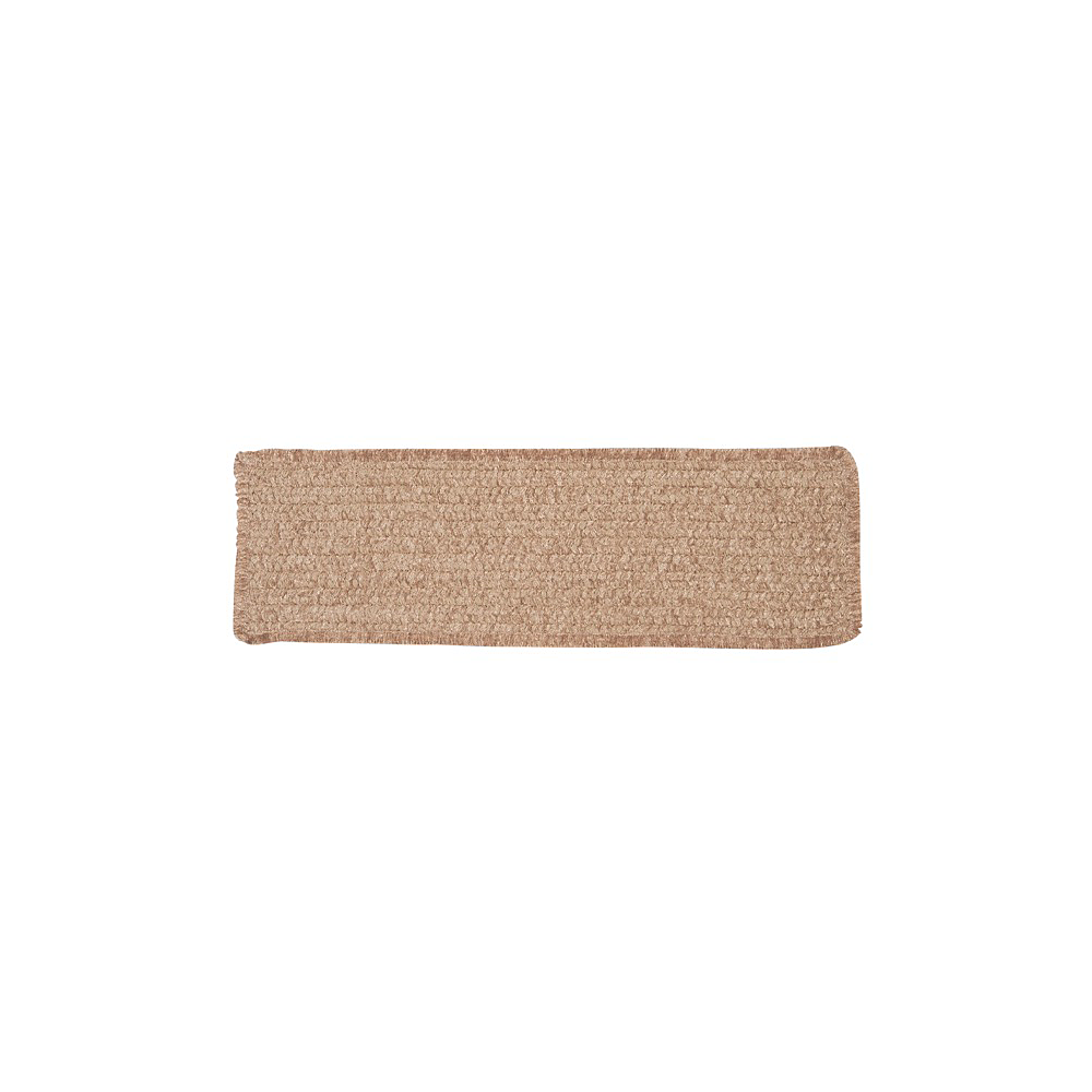 Colonial Mills Stair Tread Simple Chenille Sand Bar Stair Tread