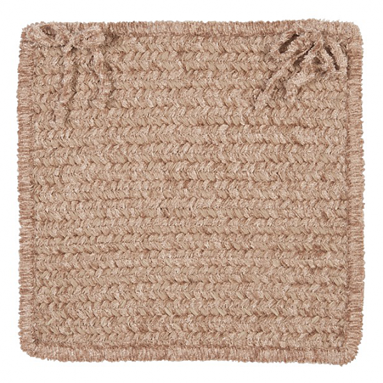 Colonial Mills Chair Pad Simple Chenille Sand Bar Chair Pad