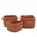 Colonial Mills Basket Simply Home Shelf Storage Orange Square