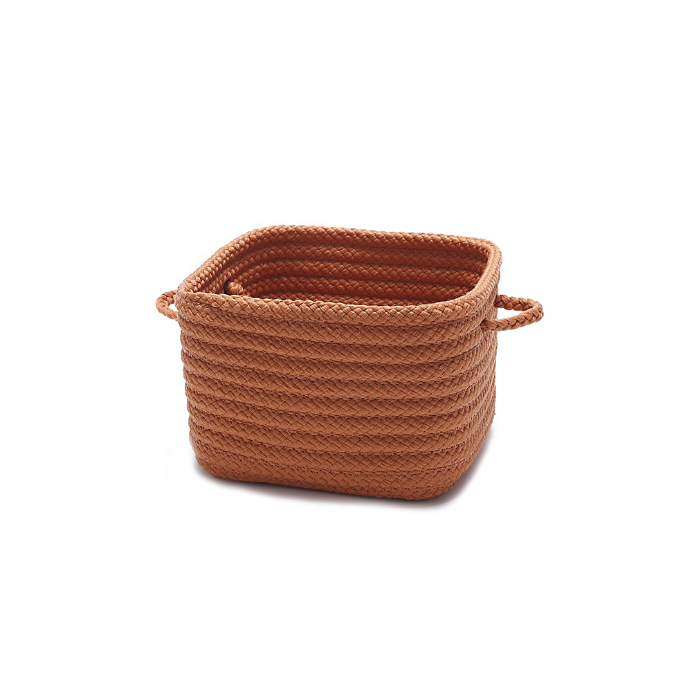 Colonial Mills Basket Simply Home Shelf Storage Orange Square