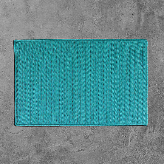 Colonial Mills Rug Simply Home Solid Turquoise Runner (Rectangle)