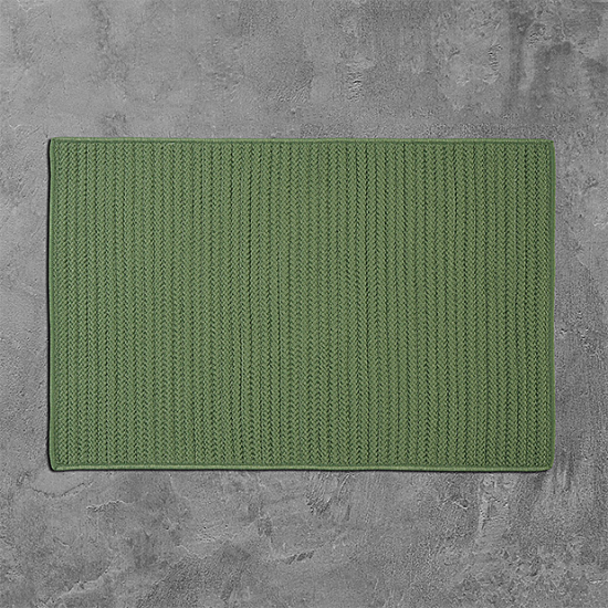 Colonial Mills Rug Simply Home Solid Moss Green Runner (Rectangle)