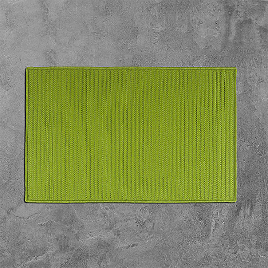 Colonial Mills Rug Simply Home Solid Bright Green Runner (Rectangle)