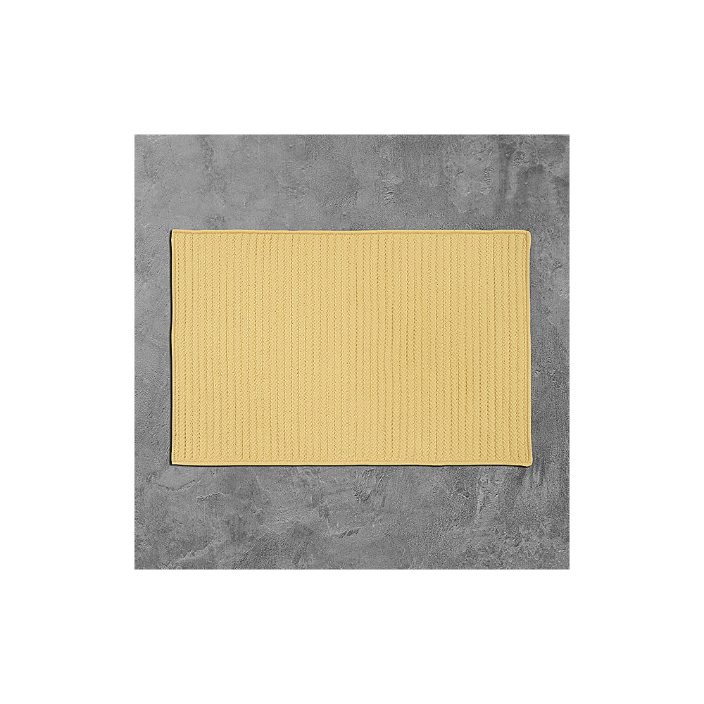 Colonial Mills Rug Simply Home Solid Pale Banana Rectangle