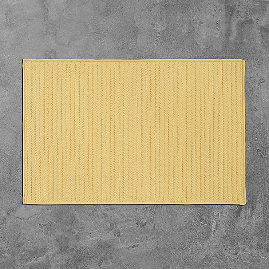 Colonial Mills Rug Simply Home Solid Pale Banana Runner (Rectangle)