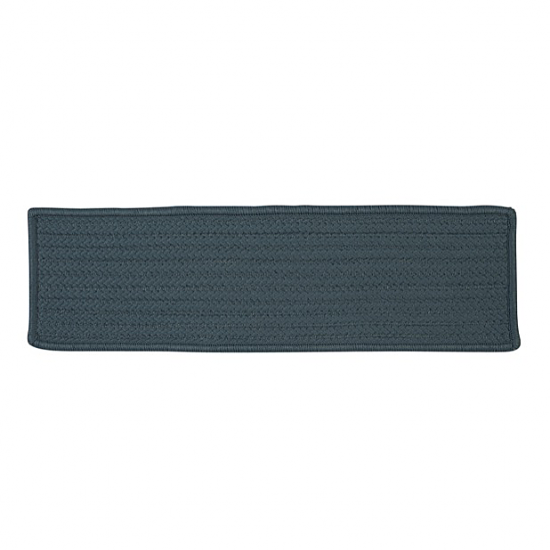 Colonial Mills Stair Tread Simply Home Solid Lake Blue Stair Tread