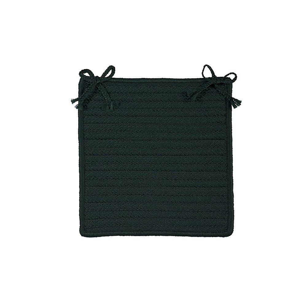 Colonial Mills Chair Pad Simply Home Solid Dark Green Chair Pad