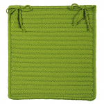 Colonial Mills Chair Pad Simply Home Solid Bright Green Chair Pad