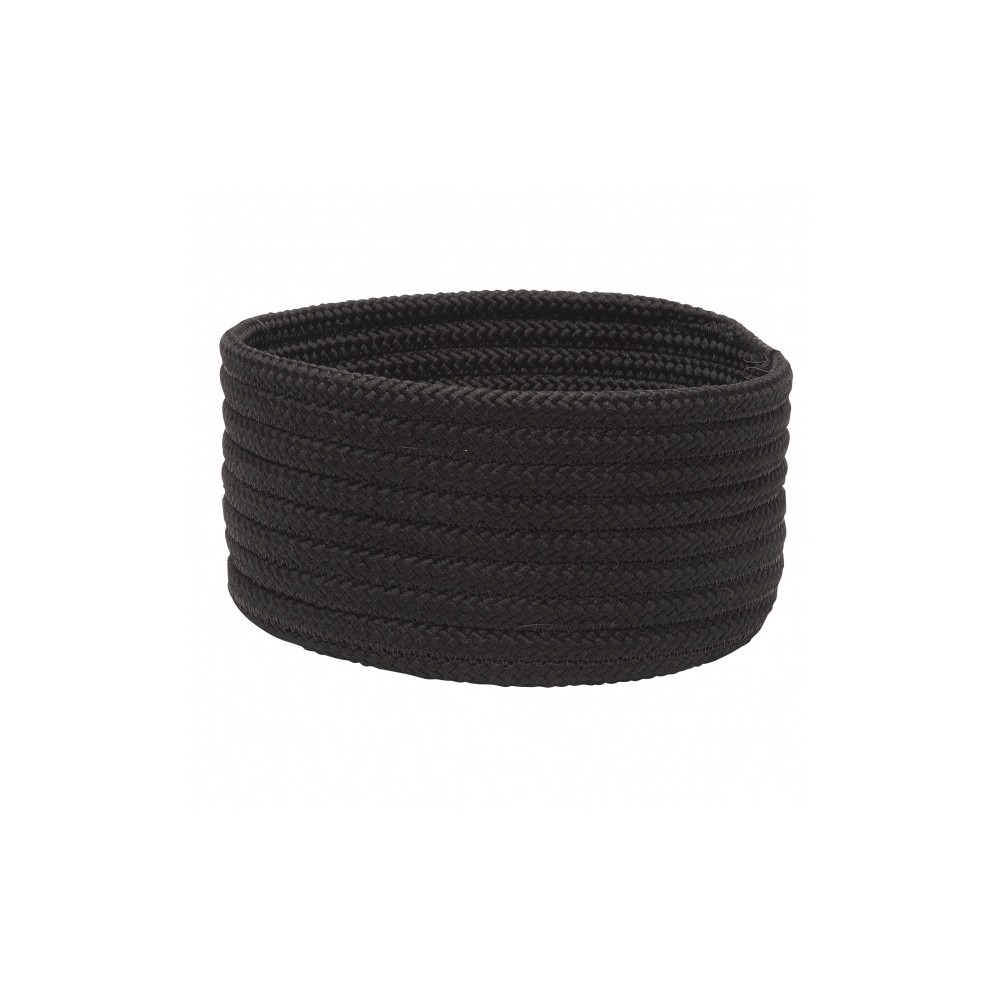 Colonial Mills Basket Simply Home Solid Black Round Colonial Mills Basket Simply Home Solid Black Round