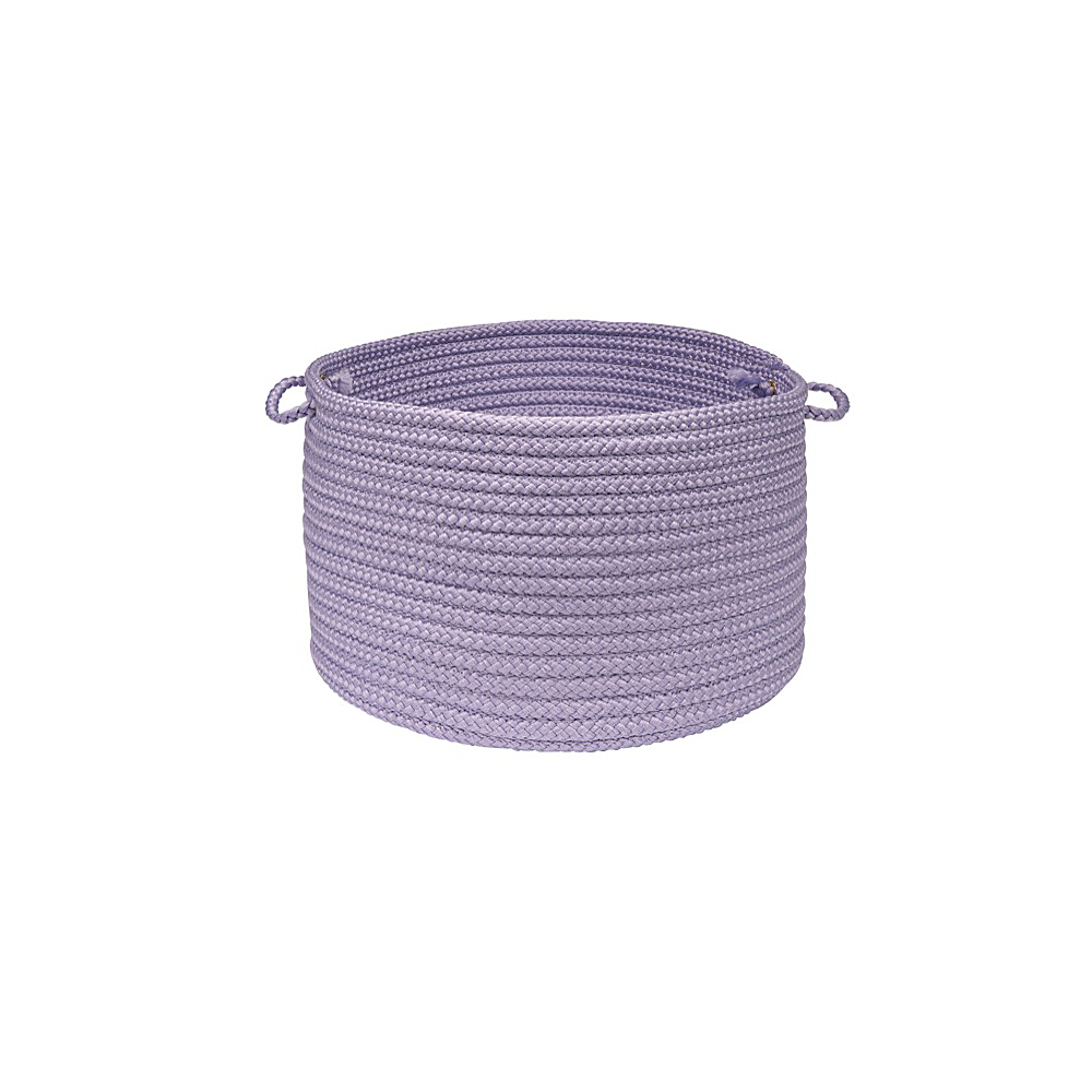 Colonial Mills Basket Simply Home Solid Amethyst Round