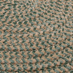 Colonial Mills Rug Softex Check Myrtle Green Check Runner (Oval)