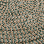 Colonial Mills Rug Softex Check Myrtle Green Check Oval