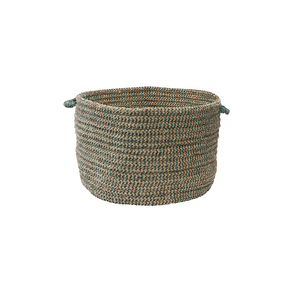 Colonial Mills Basket Softex Check Myrtle Green Check Round