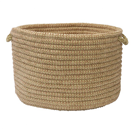 Colonial Mills Basket Softex Check Celery Check Round