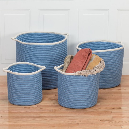 Colonial Mills Basket Sonoma Basket Blue Round