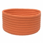 Colonial Mills Basket Storage Basics Orange Round