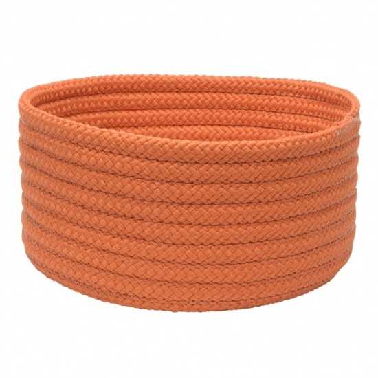 Colonial Mills Basket Storage Basics Orange Round