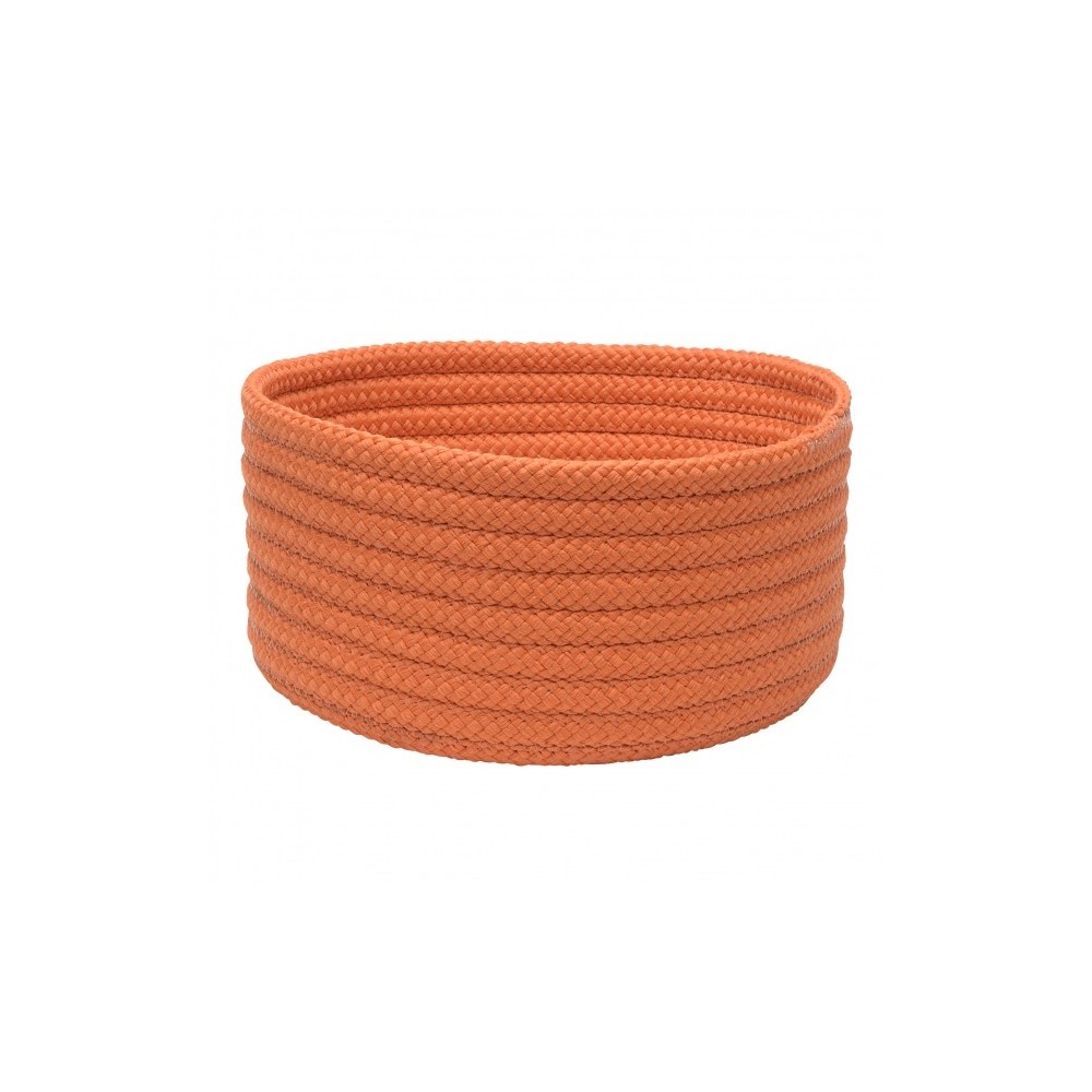 Colonial Mills Basket Storage Basics Orange Round