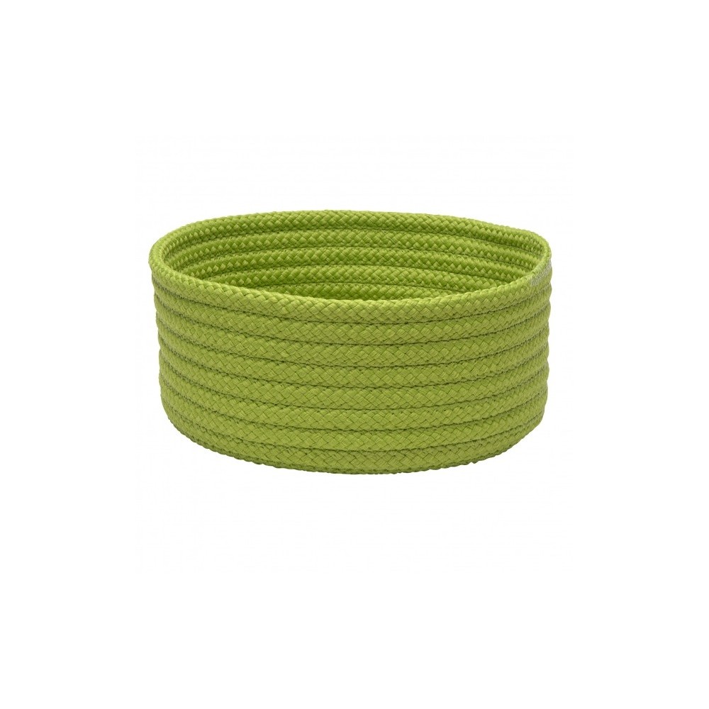 Colonial Mills Basket Storage Basics Bright Green Round