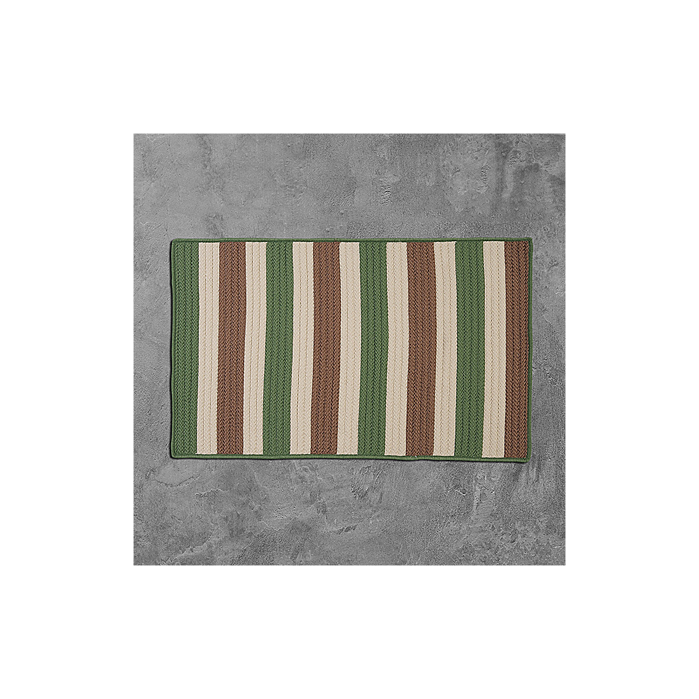 Colonial Mills Rug Stripe It Moss-stone Rectangle