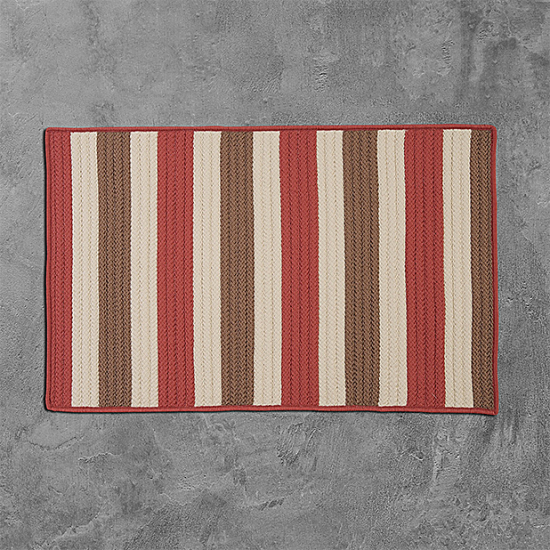 Colonial Mills Rug Stripe It Terracotta Runner (Rectangle)