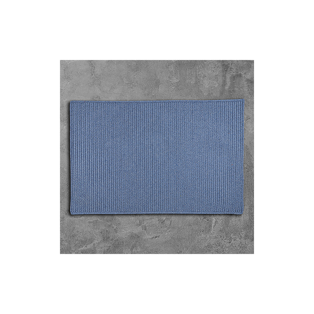 Colonial Mills Rug Sunbrella Solid Cornflower Runner (Rectangle) Colonial Mills Rug Sunbrella Solid Cornflower Runner (Rectangle)