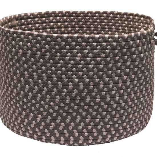 Colonial Mills Basket Tiburon Misted Gray Round